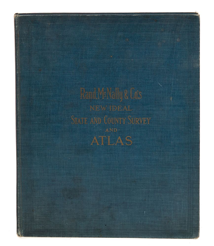 Appraisal: Rand Mcnally Atlas Measures tall wide Good original condition Please