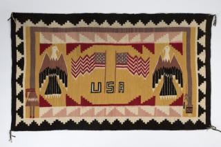 Appraisal: A Navajo regional rug Ida Tsosie Circa s depicting dual