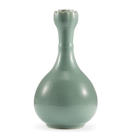 Appraisal: Chinese Celadon Glazed Porcelain Vase Estimate -