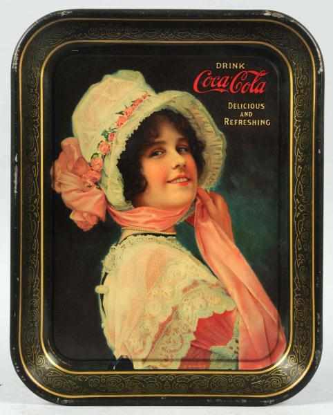 Appraisal: Coca-Cola Serving Tray Shallow dents and crimps crazing and rim