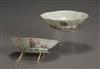 Appraisal: Pair of Chinese 'Famille Rose' Ruyi-Footed Shallow Bowls Guangxu Period