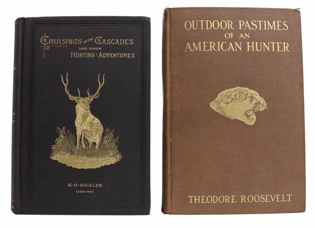 Appraisal: lot of Books including Outdoor Pastimes of an American Hunter