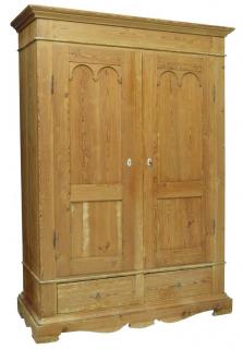 Appraisal: SCANDINAVIAN PINE WOOD DOUBLE-DOOR ARMOIRE Scandinavian pine wood armoire th