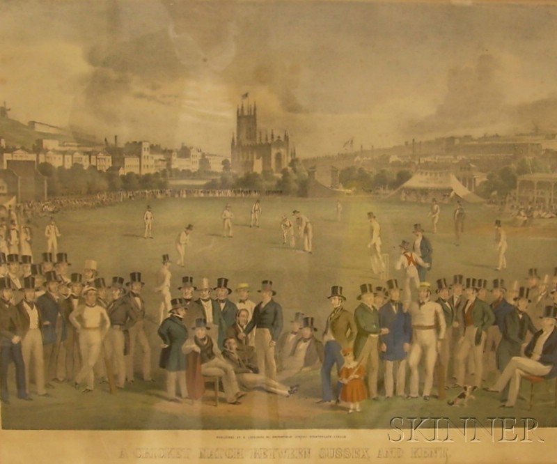 Appraisal: Lot of Two Framed Prints on Paper of the Cricket