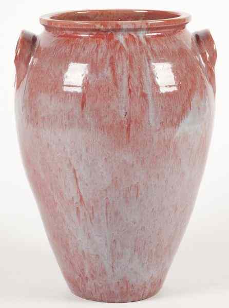 Appraisal: NC Pottery Porch Vase circa sof tall tapered form with