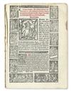 Appraisal: LITURGY CATHOLIC Sacerdotale ad consuetudinem Sacro Sancte Romane Ecclesie Woodcut