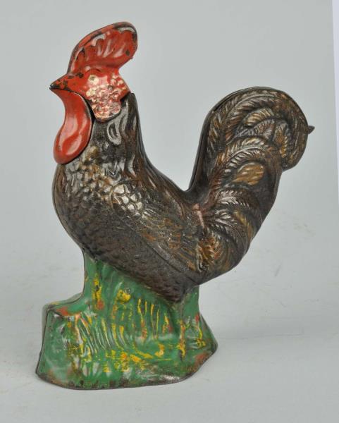 Appraisal: Rooster Mechanical Bank Manufactured by Kyser Rex Working condition Great