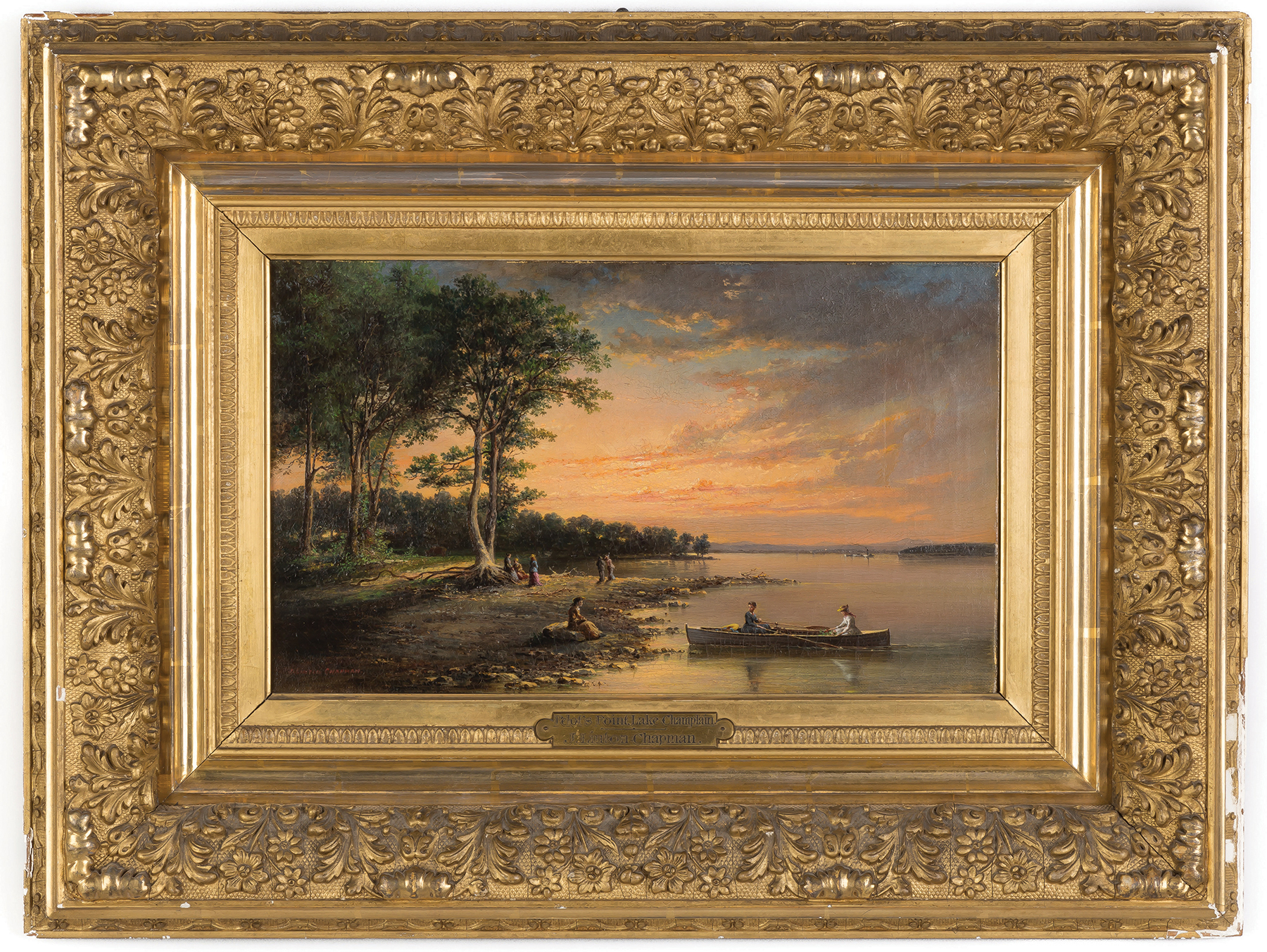 Appraisal: John Linton Chapman American - Pelot's Point Lake Champlain Signed