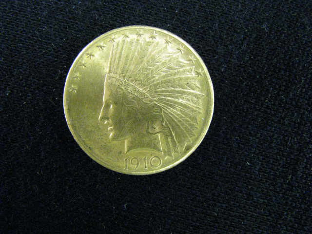 Appraisal: -D U S Indian Head Gold Coin A U