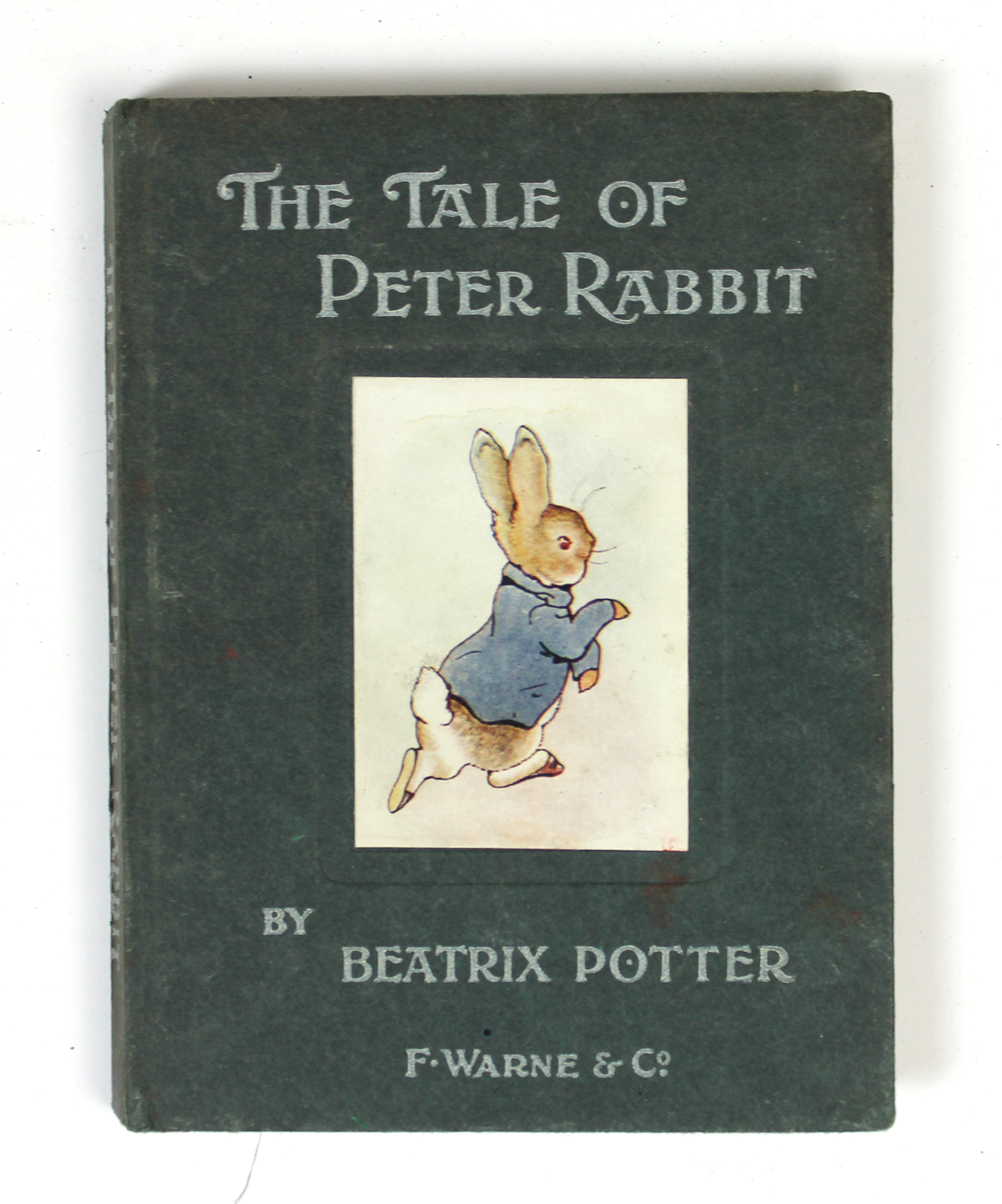 Appraisal: POTTER B The Tale of Peter Rabbitt First Trade Edition