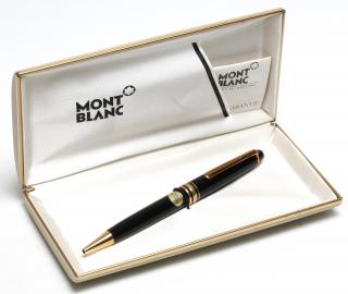 Appraisal: Vintage Montblanc Meisterstuck Ballpoint Pen With an original gold foil