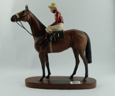 Appraisal: Beswick connoisseur model of Red Rum with Brian Fletcher up