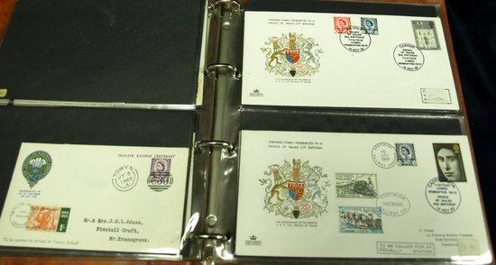 Appraisal: A large collection of UK First Day Covers and commemorative