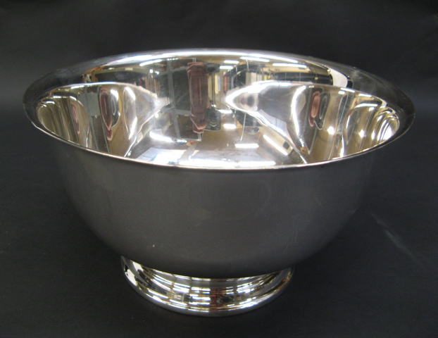 Appraisal: INTERNATIONAL SILVER CO FOOTED STERLING BOWL in the Paul Revere