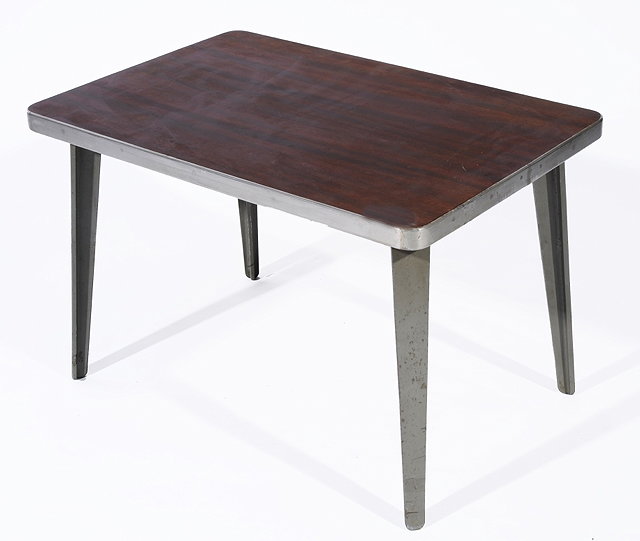 Appraisal: ERNEST RACE British - A rectangular occasional table for Ernest