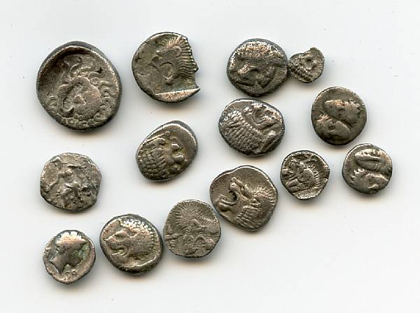 Appraisal: Miscellaneous Minor Greek Silver Issues Including those of Croesus generally