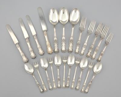 Appraisal: A Collection of Sterling Silver Utensils in Buttercup Pattern by