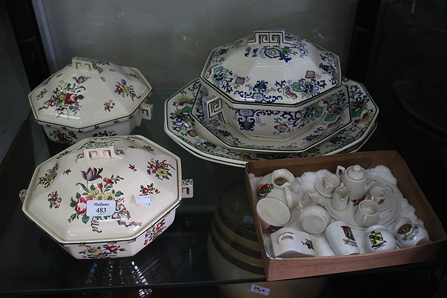 Appraisal: A QUANTITY OF MISCELLANEOUS CHINA to include a quantity of