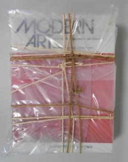 Appraisal: Christo ''Wrapped Book Modern Art '' The book Modern Art