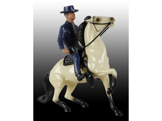 Appraisal: Hartland Horse and Paladin Rider Description Plastic Semi-rearing horse Rider