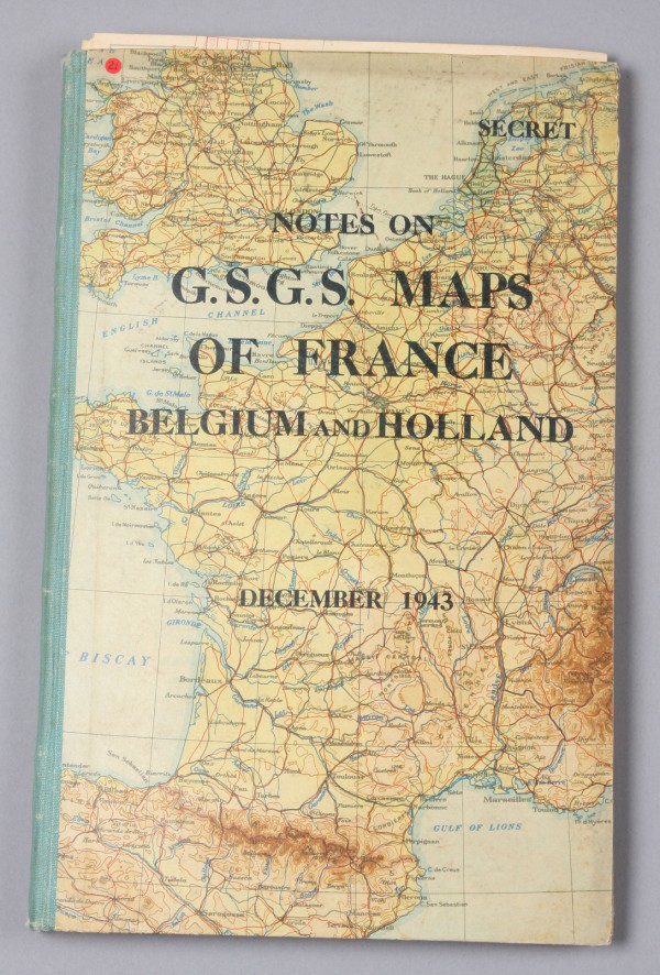 Appraisal: Book titled Notes on G S G S Maps of