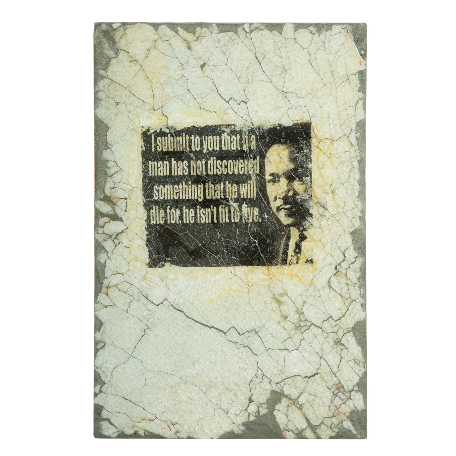 Appraisal: LORING CORNISH UNTITLED MLK MIXED MEDIA American th century Mixed