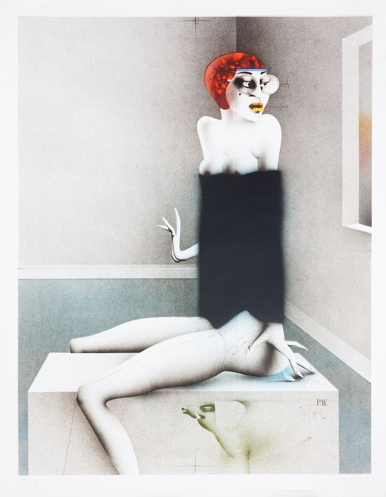 Appraisal: Paul Wunderlich German - Vera Paul Wunderlich German - Vera