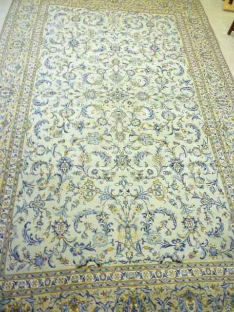 Appraisal: A PERSIAN STYLE CARPET th century the pale green field