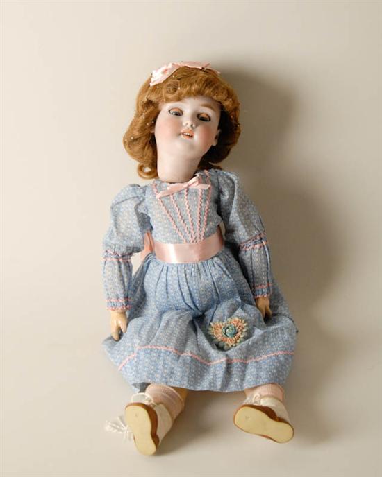 Appraisal: A Simon Halbig Bisque Head Doll marked DEP Germany with