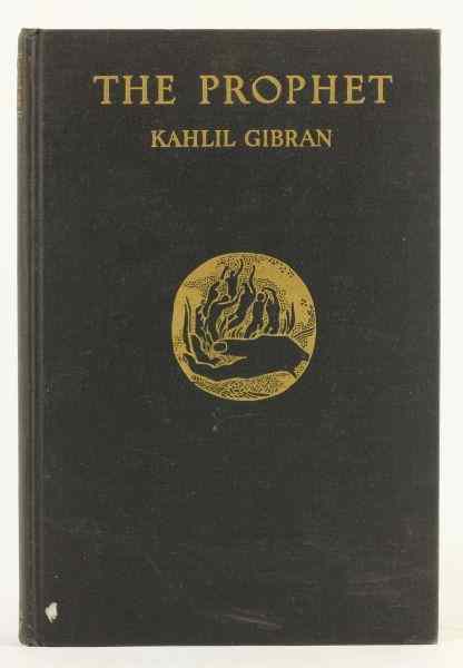 Appraisal: Gibran Kahil THE PROPHET New York Alfred A Knopf octavo