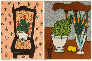 Appraisal: A PAIR OF PRINTS BY MIKHAIL SKOULIARI RUSSIAN - comprising