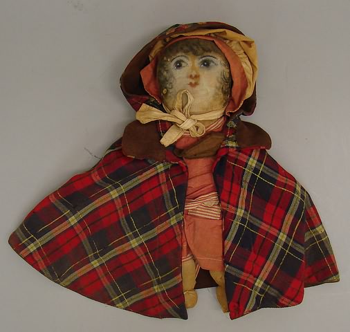 Appraisal: Stockinette child doll Handmade and one-of-a-kind with hand painted face