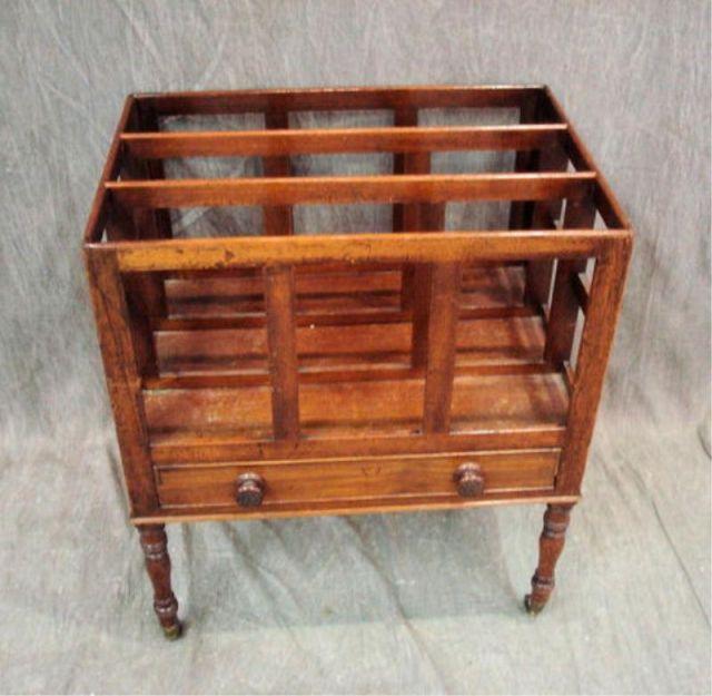 Appraisal: th Cent Drawer Canterbury From a Purchase home Dimensions x