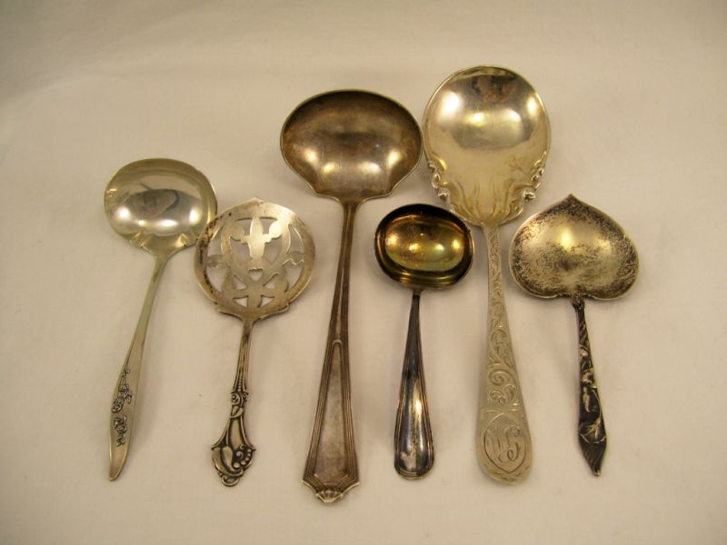 Appraisal: Sterling Serving Lot Includes - casserole spoon - nut spoon