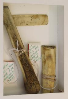 Appraisal: Southern Plains Indian bone tools lengths -