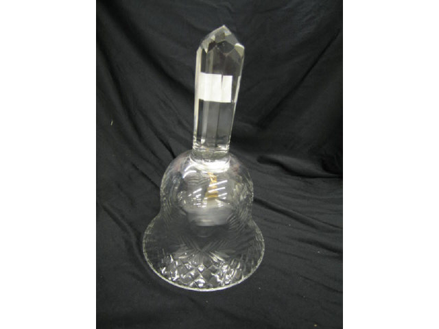 Appraisal: Large Cut Crystal Dinner Bell