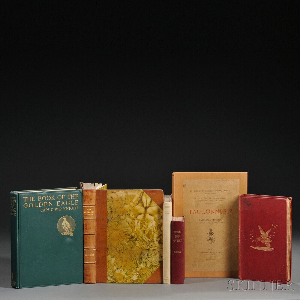 Appraisal: Falconry Six Volumes William Jardine's The Naturalist's Library Ornithology Volume