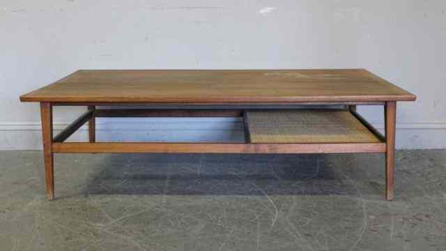 Appraisal: Jens Risom Midcentury Coffee Table From a Harrison NY estate