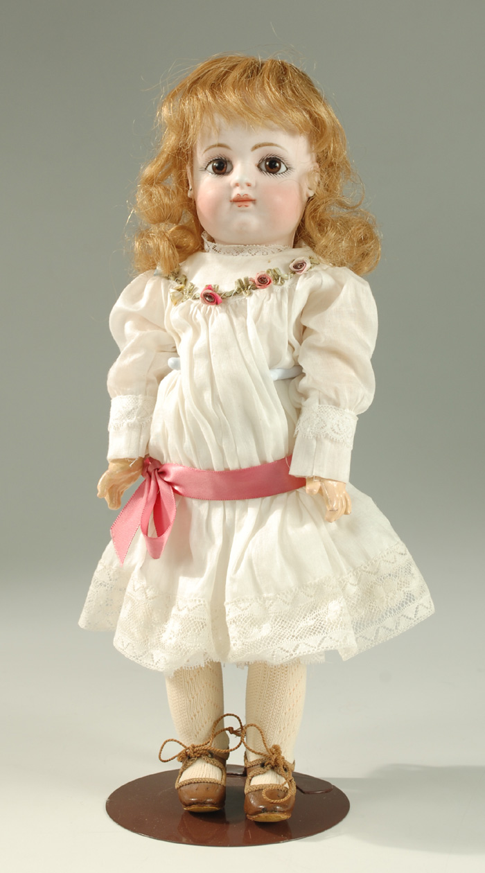 Appraisal: FRANCOIS GAULTIER FRENCH DOLL with bisque socket head light brown