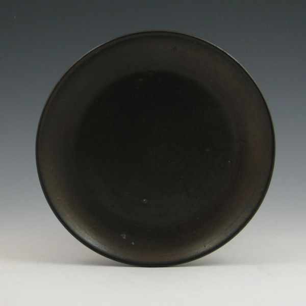 Appraisal: Shearwater plate in matte black by Peter Anderson circa Marked