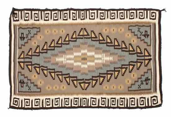 Appraisal: A Navajo Weaving Nellie Begay Burnt Water circa feet inches