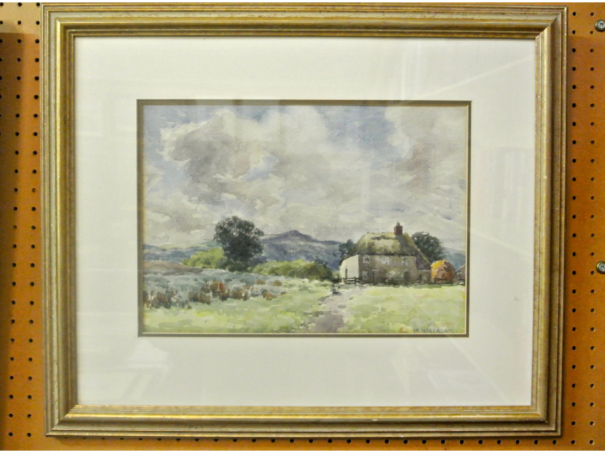 Appraisal: An early th century watercolour of a country landscape with