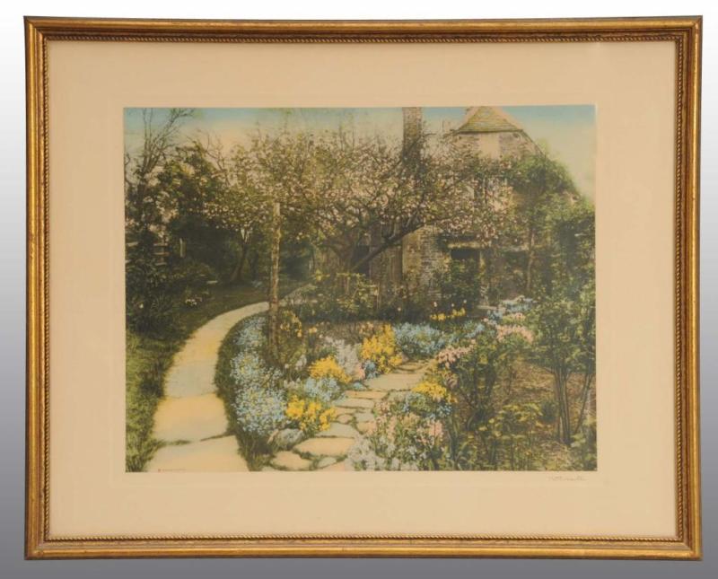 Appraisal: Lot of Wallace Nutting Prints Description Framed under glass Both