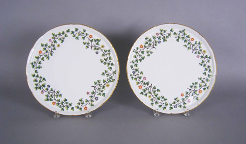 Appraisal: Royal Nymphenburg clover pattern dinner service approximately pieces