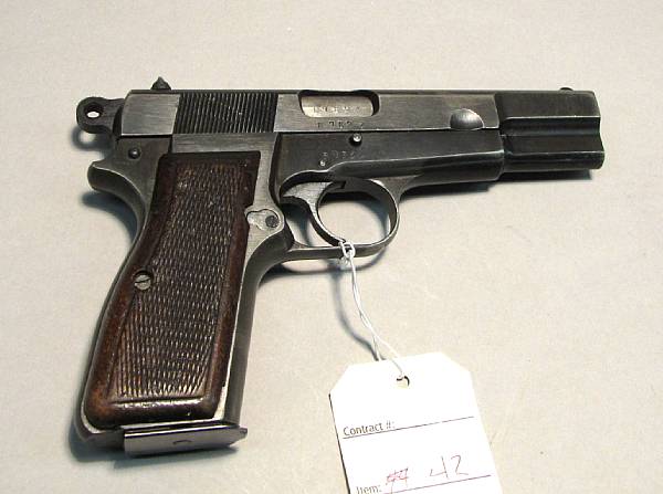 Appraisal: A German FN Military Pistole Modell b semi-automatic pistol mm