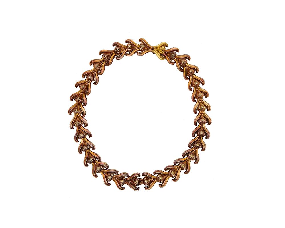 Appraisal: K Gold Convertible Necklace or Bracelets K Gold Convertible Necklace