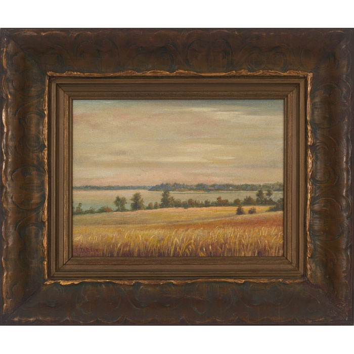 Appraisal: John Delbert Allen American - Ft McKeen c oil on