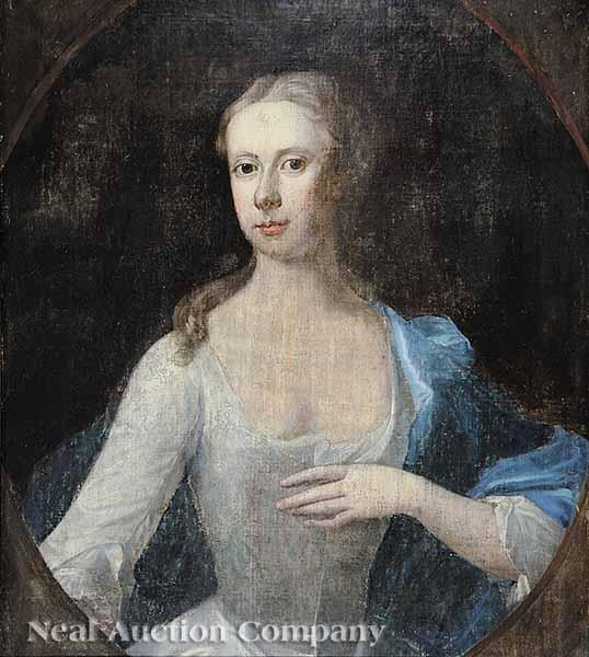 Appraisal: Attributed to Charles Jervas British - Portrait of a Lady