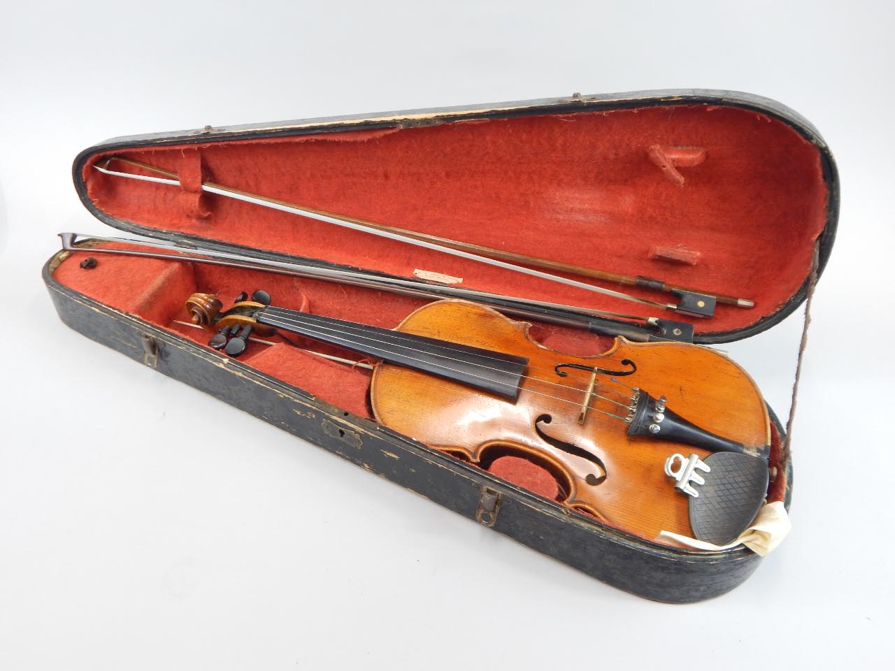 Appraisal: A late thC early thC violin with two piece back