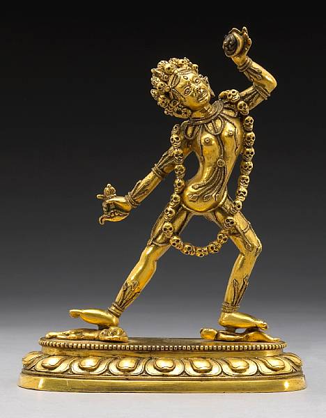 Appraisal: Property of various owners th Century Possibly depicting Sarvabuddha-dakini Na-ro